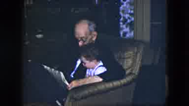Cleveland Ohio (1951): Kid Opens Gift