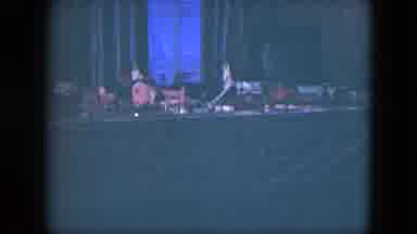 Cleveland Ohio (1951): Old Time Miniature Train Going In Circles Around A Track