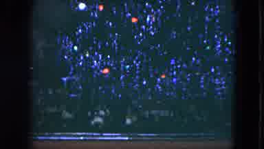 Cleveland Ohio (1951): Blue Christmas Lights