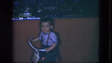Cleveland Ohio (1951): One Of The Little Ones Sees The Road As The Optimal Step On