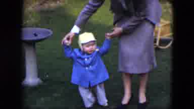Cleveland Ohio (1951): The Lady Was Giving Walking Practise To The Baby But The