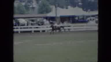 Cleveland Ohio (1951): A Person Riding In The Horse With The Restricted Area