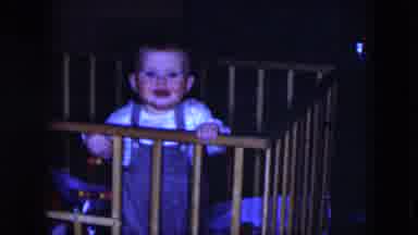 Cleveland Ohio (1951): The Little Child Is Standing Up In That Cothe Enjoy