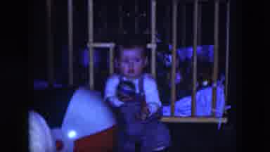 Cleveland Ohio (1951): Vintage Recording Of A Baby Playing With A Ball And Other