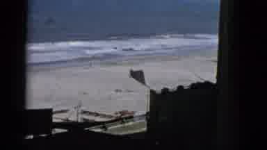 Quebec Canada (1952): Windy Day At The Beach And Boardwalk