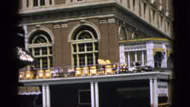 Quebec Canada (1952): We Are Working On A Building With A Large Building Nearby