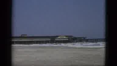 Quebec Canada (1952): Gloomy Day On The Beach Watching The Waves Come Onto The