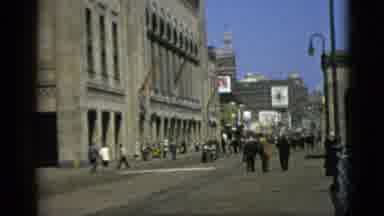 Quebec Canada (1952): They Are Walking Around The Tourist Destination