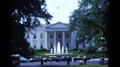 Washington DC USA-1952: View Of The White House Official Residence Of The
