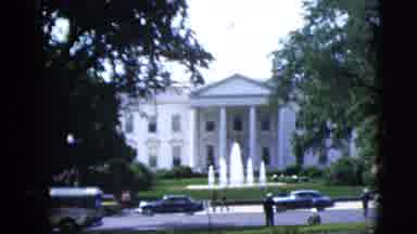 Washington DC USA (1952): A View Of The White House In The United States With Many