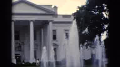 Washington DC USA (1952): The Beautiful Palace It Is And Than Opposite Side Of