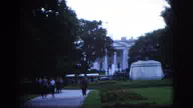 Washington DC USA (1952): People Walking In This Beautiful Earth In College
