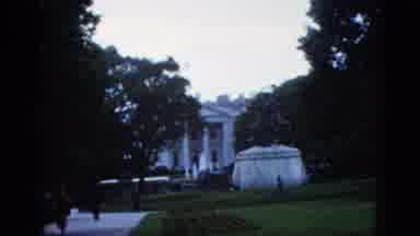 Washington DC USA (1952): 2 Individual Walking Into Each Other In Front Of The