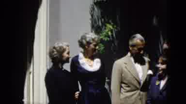 Washington DC USA (1952): Group Of Six People Pose For Picture On A Sunny Day