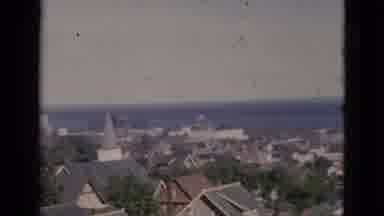 Quebec Canada (1952): An Old Vintage Town By The Sea