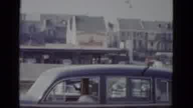 New Orleans USA (1952): More Vehicles Are In The Traffic Jam All Are Very Irritate
