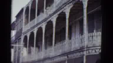New Orleans USA (1952): View Of Historic Building In Busy Street Of Big Tourist