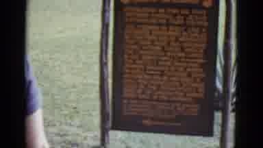 New Orleans USA (1952): Person Walks By A Brown And Orange San Jose Sign