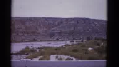 Texas USA (1952): There Are Huge Mountains All Around Which Are Full Of Plants And