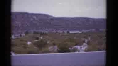 Texas USA (1952): A Pretty View Of The Deserted Mountains And Mountain Peaks