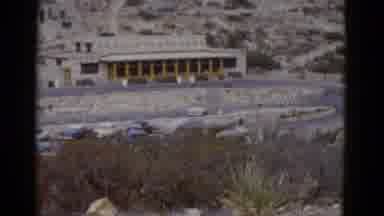 Utah USA (1952): View Of A Very Arid Place With A Very Well Designed Building With
