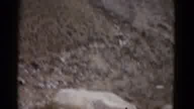 Utah USA (1952): Great View Of A Mountain And The Hilly Terrain That Surrounds The