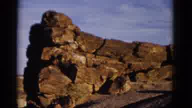 Arizona USA (1952): It Is Amazing To See The Line Of Stones