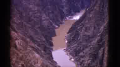 Arizona USA (1952): View Of Muddy Mountain Valley River On A Clear Day