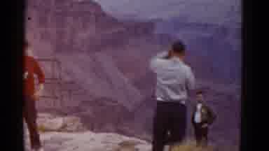 Arizona USA (1952): The Family's Are Went To Enjoy The Tour Girls Are Eating And