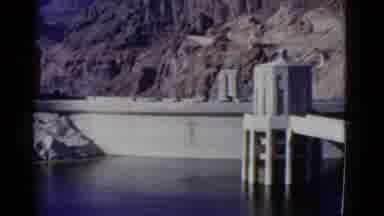 California USA (1952): On This Day The Dam Was Completed And The First Cars Drove