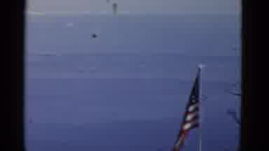 California USA (1952): The Flag Was Placed In The Centre Of The Sea To Sea Lot Of