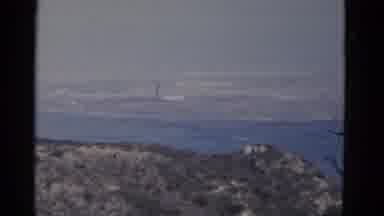 California USA (1952): View Of Ship Sculpture And Sea On A Clear Sunny Day