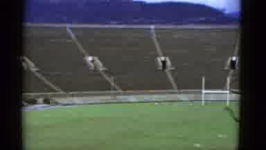 California USA (1952): It Is Sad That The Stadium Is Empty Without Matches