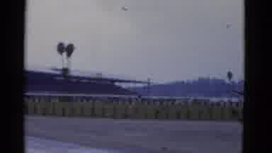 California USA (1952): Empty Area And Field Near Lake