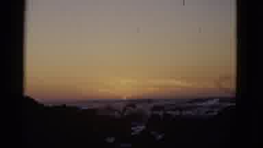 San Francisco California (1952): Beautiful Sunset View From A Privileged Location