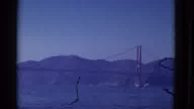 San Francisco California (1952): Scenic View Of The Golden Gate Bridge From A