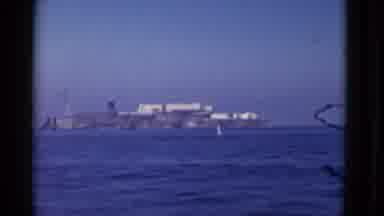 San Francisco California (1952): Factory Emitting White Smoke Surrounded By A Body