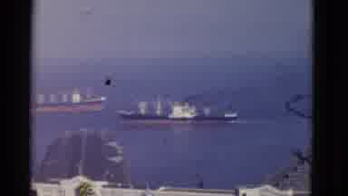 San Francisco California (1952): The Most Beautiful View Of The Two Ships Crossing