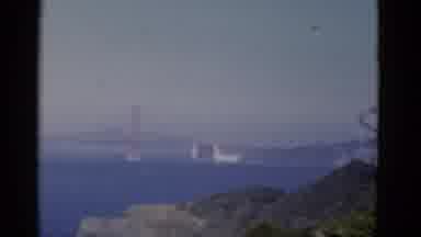 San Francisco California (1952): Vintage Video Showing The Golden Gate Bridge