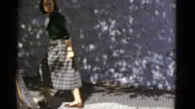 San Francisco California (1952): The Woman Walking In The Road
