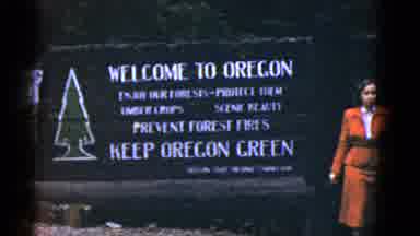 San Francisco California (1953): A Sign Of A Old Trail With A Request To Keep It