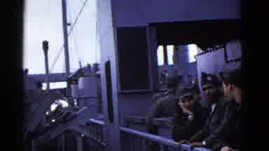 San Francisco California (1953): Navy Video With Some Sailors And The Ship Sailing