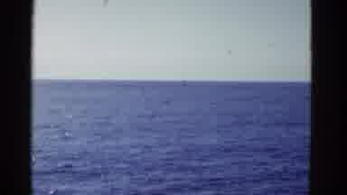 San Francisco California (1953): Calm Blue Waters Of The Ocean Meeting The Skyline