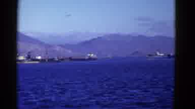 San Francisco California (1953): Blue Ocean With Several Boats Next To A