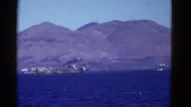 San Francisco California (1953): A View Of The Ocean And Mountains