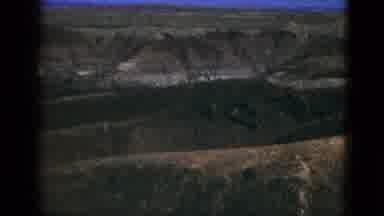 California USA (1953): A View Of Dry Rocks And The Mountains In Hot Climate