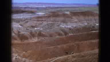 California USA (1953): Video Of The Vast Canyons Striated Rock Layers And