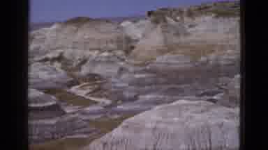 Arizona USA (1953): Nature Scene Which Showcases A Mountain And The Rocks Below It