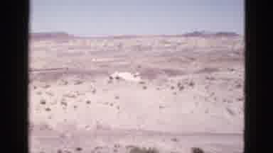 Arizona USA (1953): A Landmark Stone In The Middle Of The Dessert To Find The Way