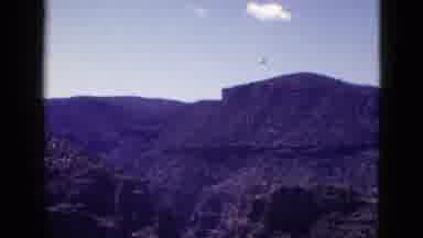New Mexico USA (1953): Old Camera Panning Across The Screen Showing Beautiful